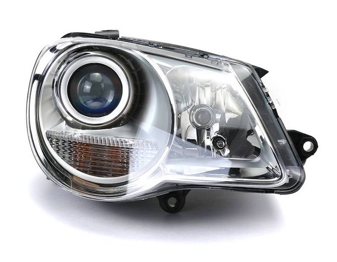 VW Headlight Assembly - Passenger Side (Halogen) 1Q0941006D